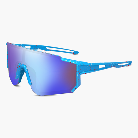 Speckled Sunglasses Aqua Blue Speckle