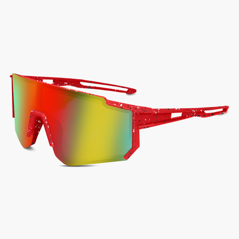 Speckled Sunglasses Blaze Red Speckle
