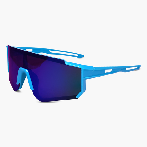Solid Sunglasses Aqua Blue