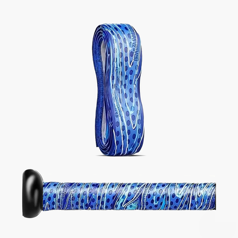 Drippy Grips Marble Blue with White
