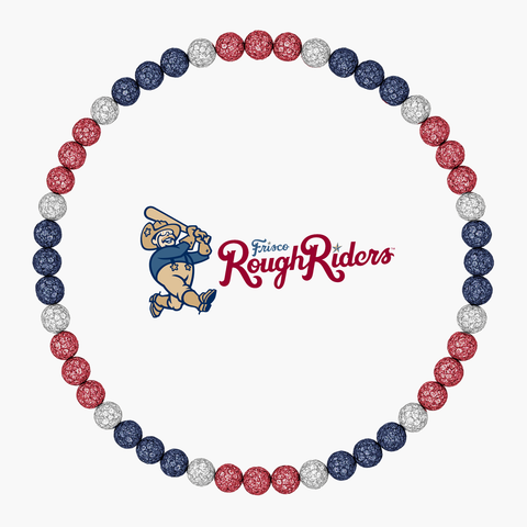 Rough Riders Swing Bling Baseball Necklace